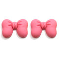 Muestra gratis Lovely Bowknot Kids Hair Bow Accesorio Encantos Kawaii Resina Decoración artesanal Mini adornos