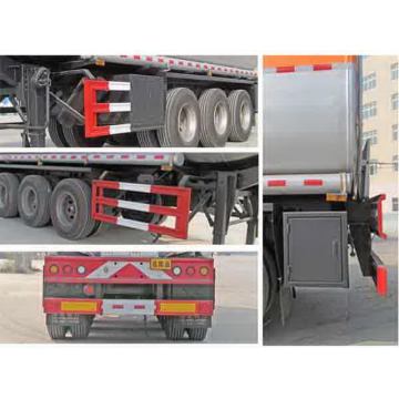 10.5m Tri-axle Flammable Liquid Tank Transport Semi-trailer