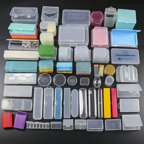 OEM Packing Case Transparent Portable Multi Purpose Small PP Boxes Clear Mini Storage Plastic Box Tool Earplugs Face Mask Case