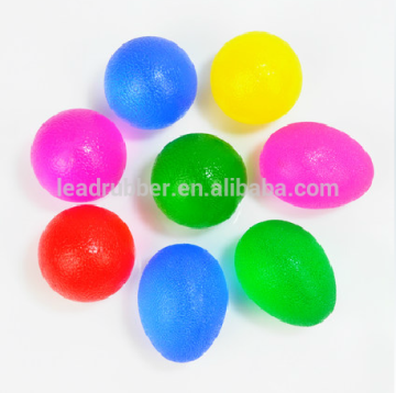 New style promotional fashion Egg shaped rubber massage ball