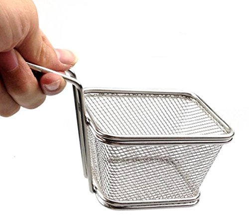 Stainless Steel French Fries Basket Kitchen Cooking Tools
