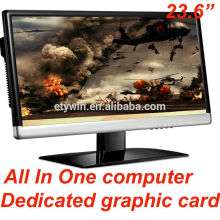 computer new product ,all in one pc in AIO pc case with 23.6inch LED monitor pc barebone gaming computer
