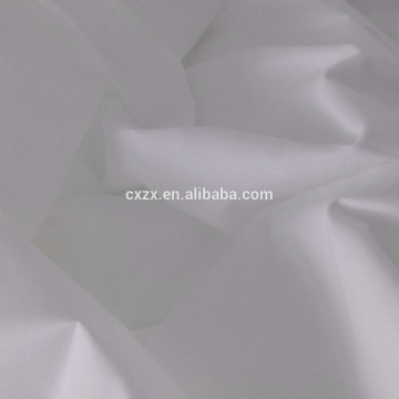 microfiber polyester pongee fabric / pongee lining fabric / white pongee fabric