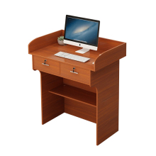 Modern Wooden Rostrum Lectern Podium for Church, Concert, and School Speeches