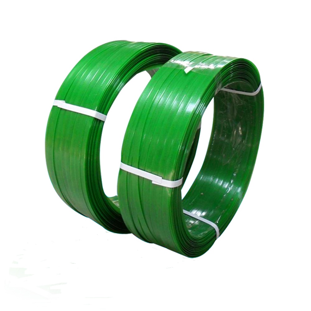 Green pet pamba laini plastiki straps.