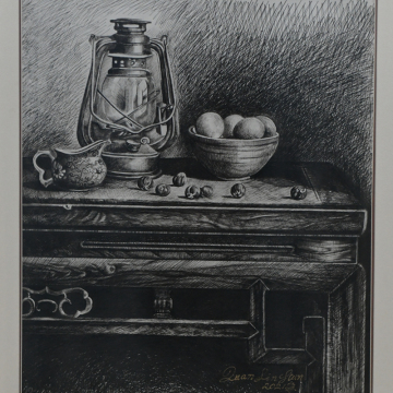 An excellent pen sketch creation