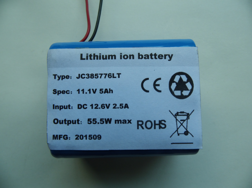 انخفاض درجة حرارة بطارية قابلة للشحن 11.1V 5Ah