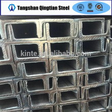 2016 hot sale black galvanized steel u upn upe channel