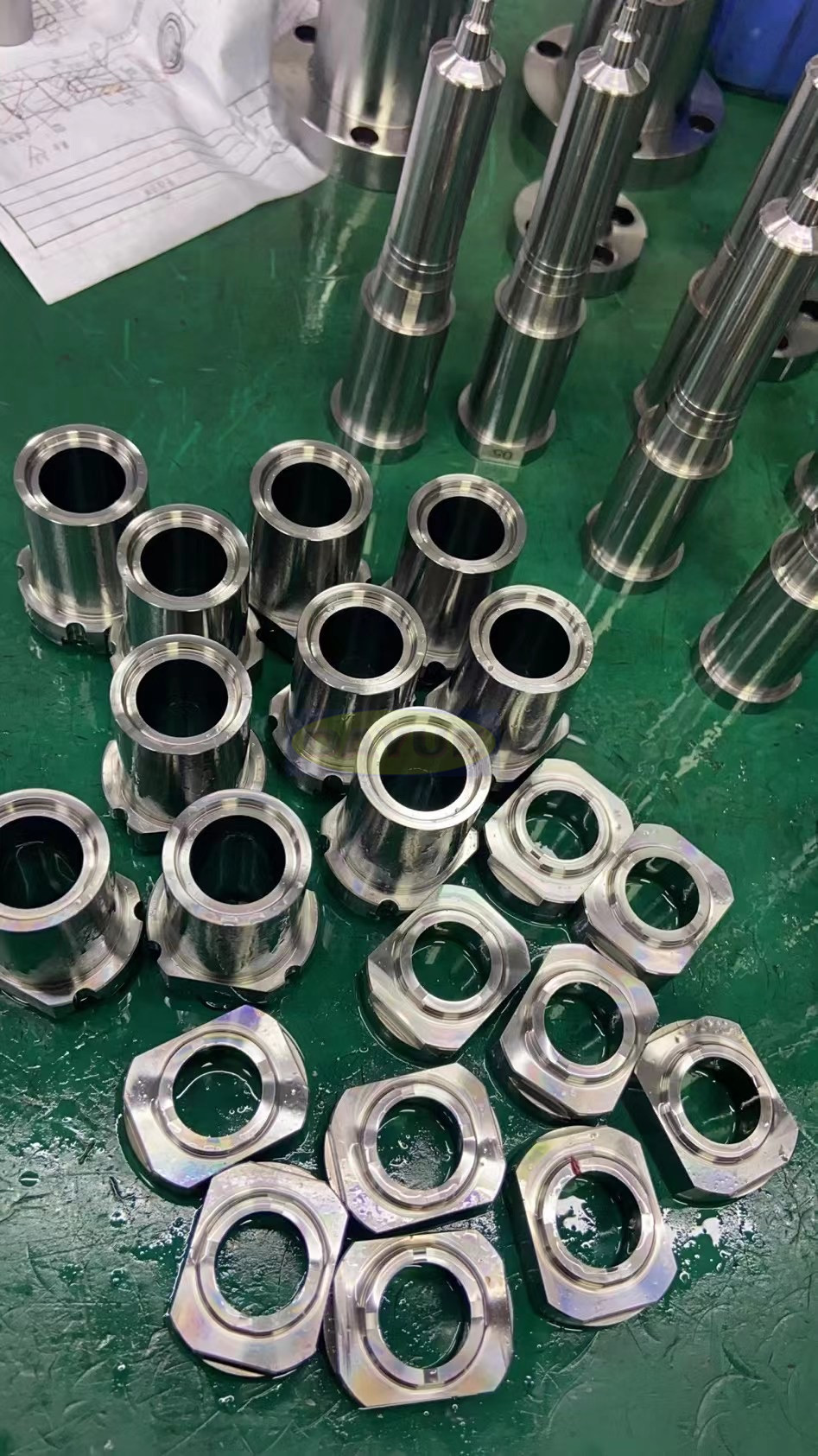 Blow Mold Components Injection Mold Components Core Pins Thread Grinding Pins Machining Components Cavities And Inserts