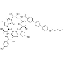 Echinocandin B,1-[(4R,5R)-4,5-dihydroxy-N2-[[4''-(pentyloxy)[1,1':4',1''-terphenyl]-4-yl]carbonyl]-L-ornithine] CAS 166663-25-8