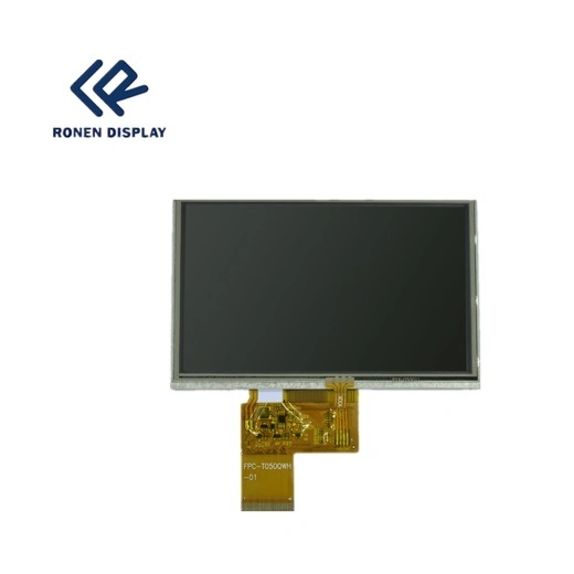 5 Inch 800X480 Color Touch Screen with FPC Cable 40 Pin