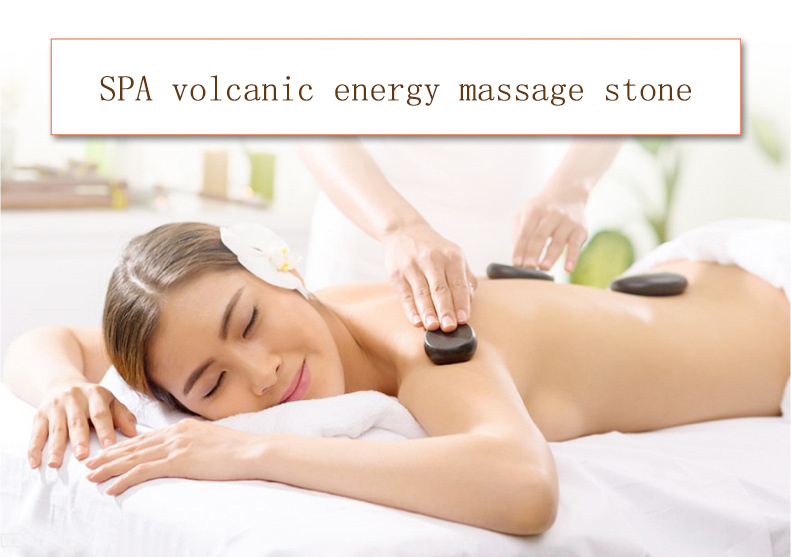 Wholesale Cheap Price Body Therapy Spa Black Basalt Rock Hot Stone Massage Set Kit for Sale