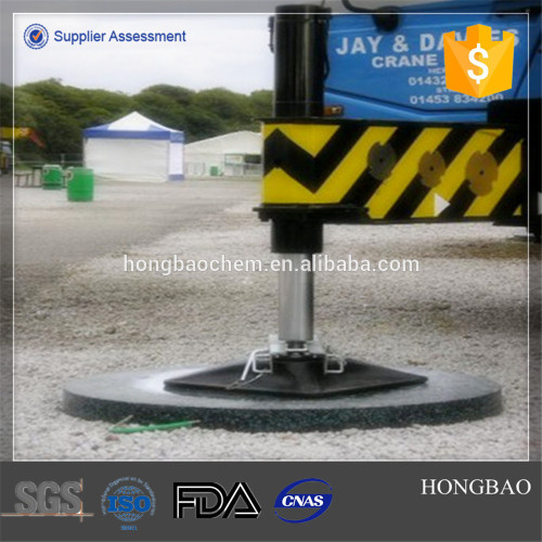 Heavy load capacity HDPE UHMW-PE construction pads