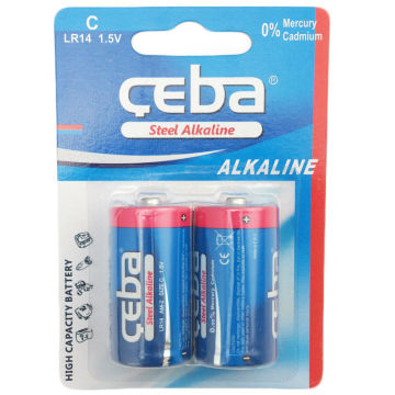 CEBA alkaline battery primary battery r14c 1.5v Alkaline battery