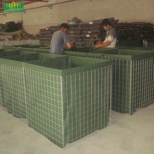 Bukti Partisi Keamanan Militer Sand Wall Hesco Barrier