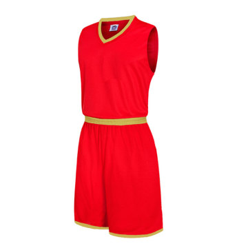 Uniforme simple de basket de formation de couleur de sucrerie