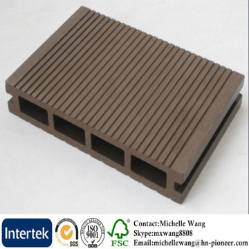 Weather resistant wood plastic composite garden flooring, WPC flooring, WPC composite flooring