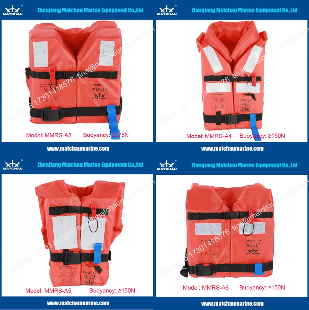 150n EPE Foam Life Jacket with CCS Ec Certificate