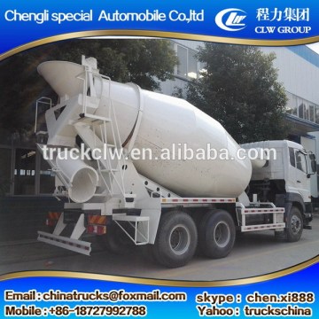 Low price durable gearbox concrete mixer truck