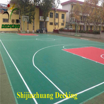 interlocked snap small area elastic sport flooring