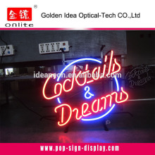 neon sign with frame , neon transformer