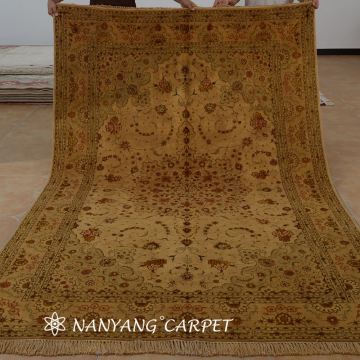 6'x9' Luxury Vintage Handwoven Wool Oriental Rug