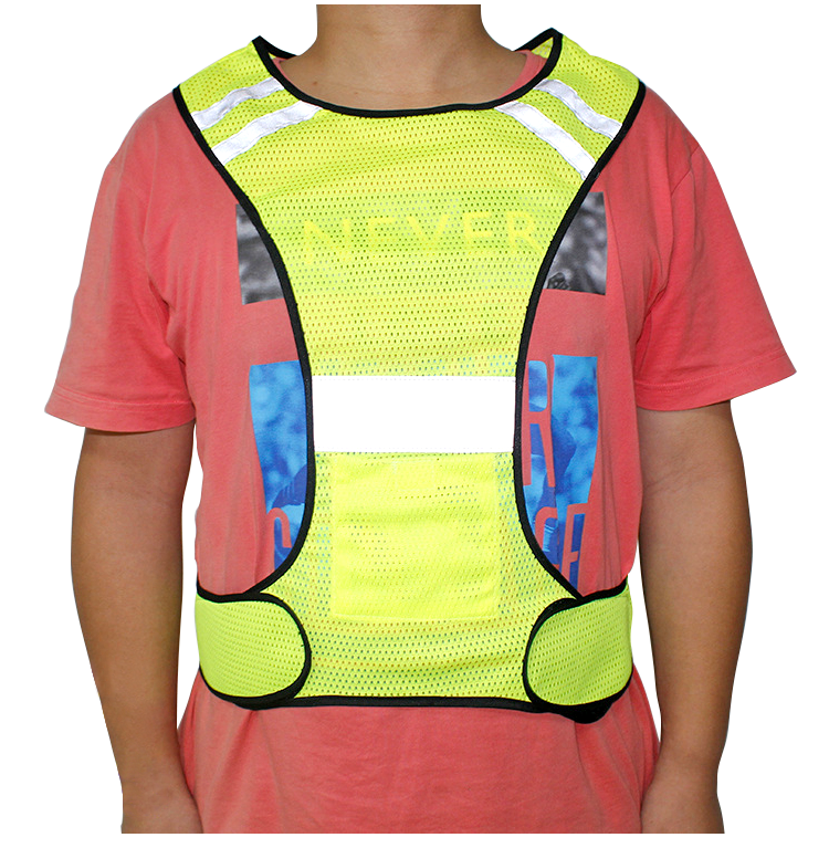 Sport Man Glowing Vest Reflective Fashion Vest Visibility, Bike Reflective Vest/