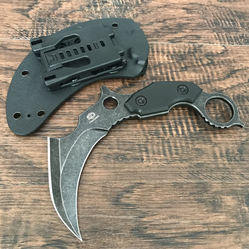 Canivete karambit de treinamento de aço frio Csgo