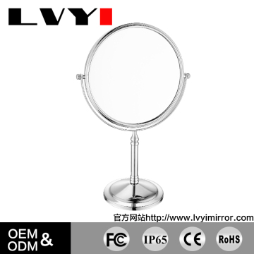 LY-2202 table standing makeup mirror for bathroom mirror