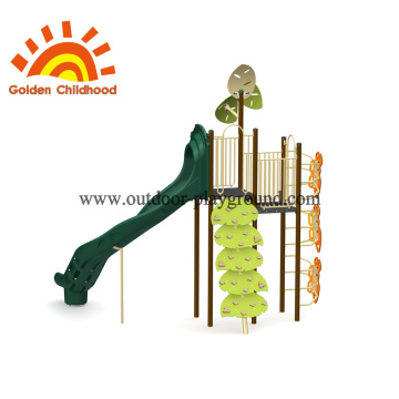 Natural Leaves Outdoor Play Structure For Children