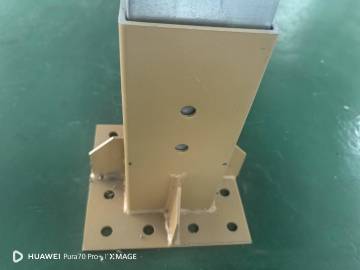 Welded galvanized BIPV foots PV solar mounting system