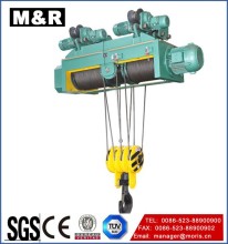 10 ton wire rope electric hoist of famous brand