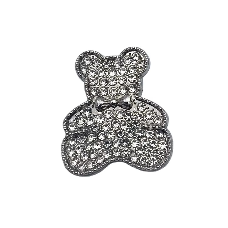 Accessoire de bijoux élégant avec boucle de chaussure en strass Elegant Rhinestone Shoe Buckle Jewelry Accessory