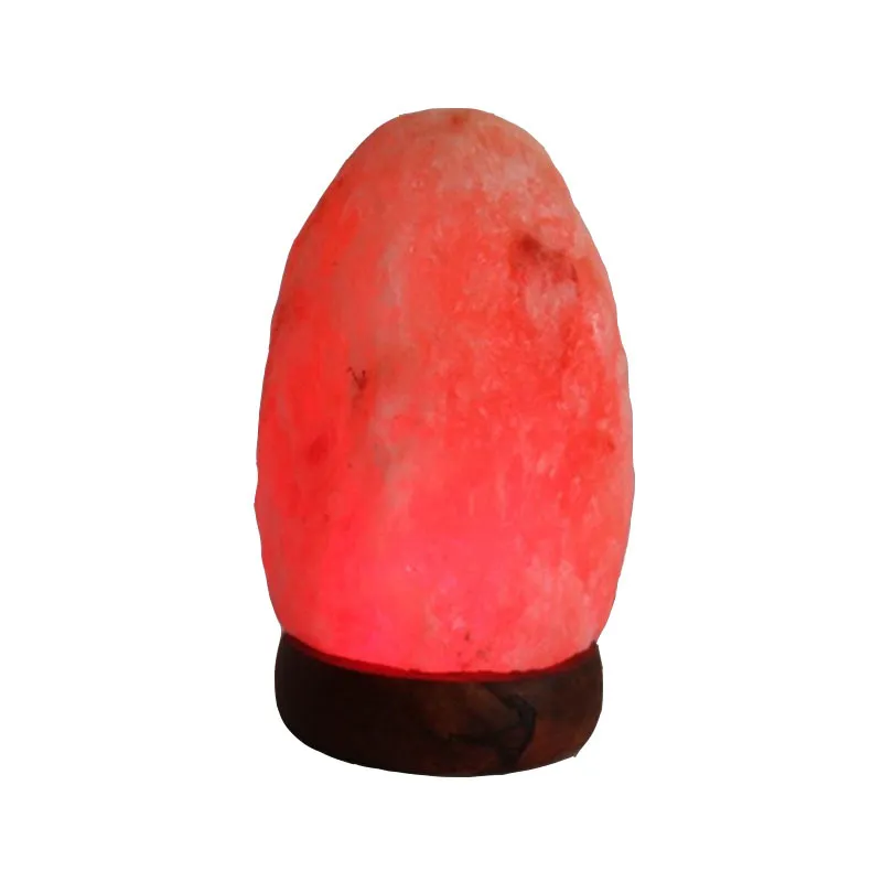 Wholesale Himalayan Salt Lamp with LED Lights for Home Decoration