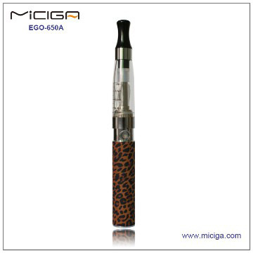 Hot sale cig electronic with stainless steel, 650mAH cig electronic