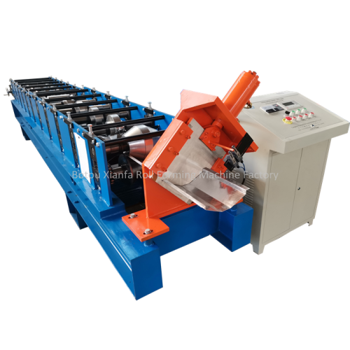 sheet ridge cap roll forming machine for roof