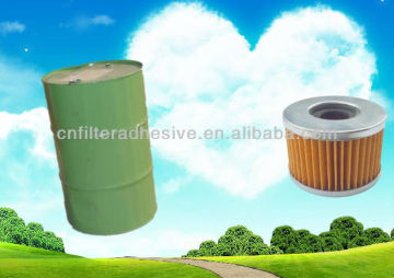 One component Motorcycle filter adhesive