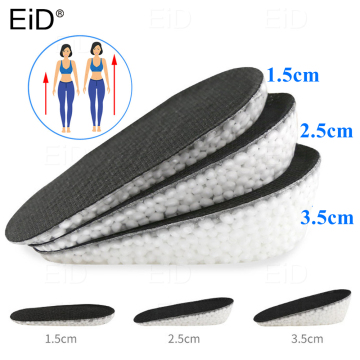 High elastic Silicone insoles Foot Cushion Soft Gel Sole Heel Soles Insole For Shoes Spurs Pain Half Heel Pad Height Increase