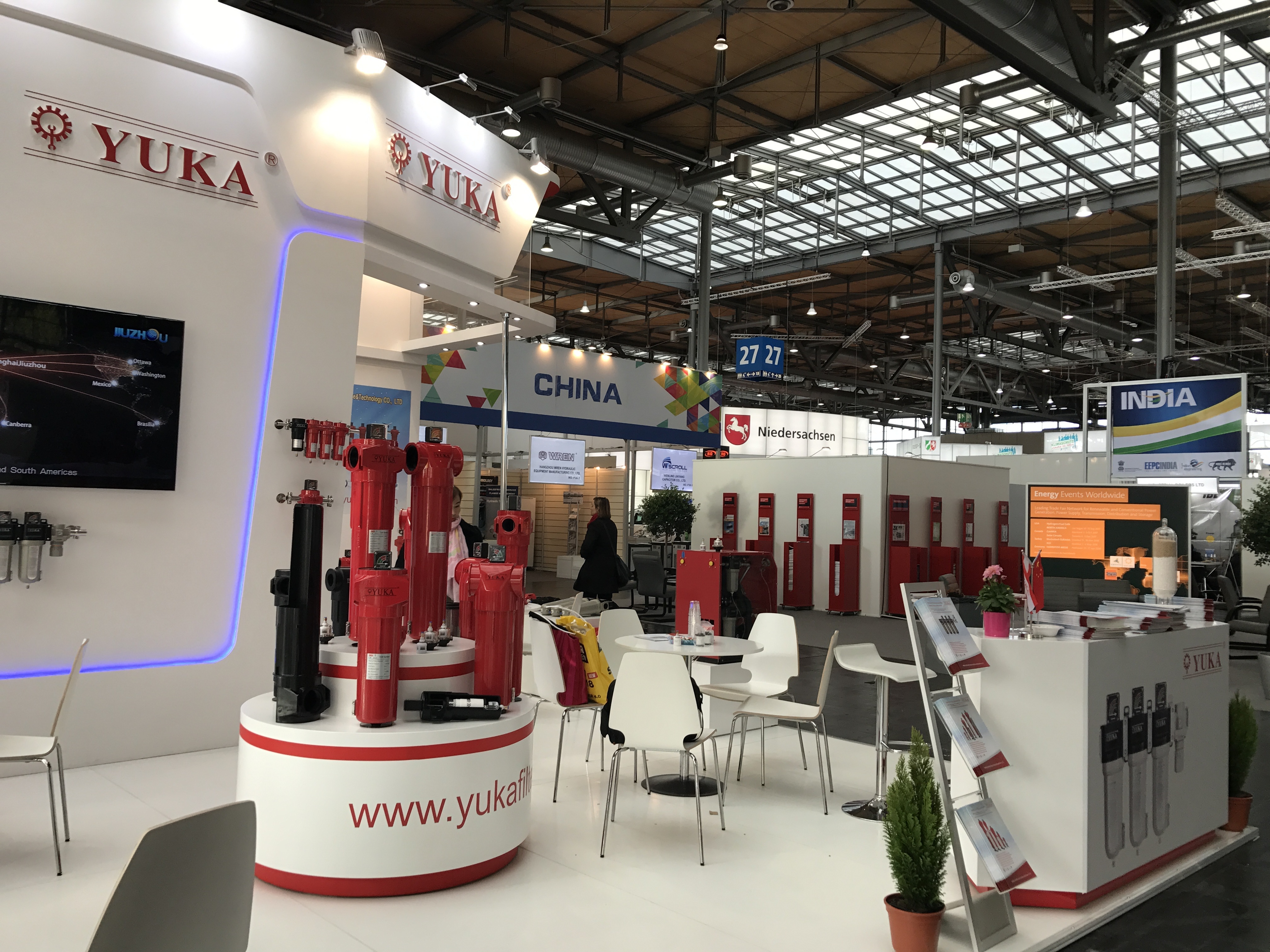 Hannover messe compressed air system