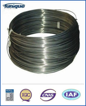 Bright Surface Thin titanium wire in coil
