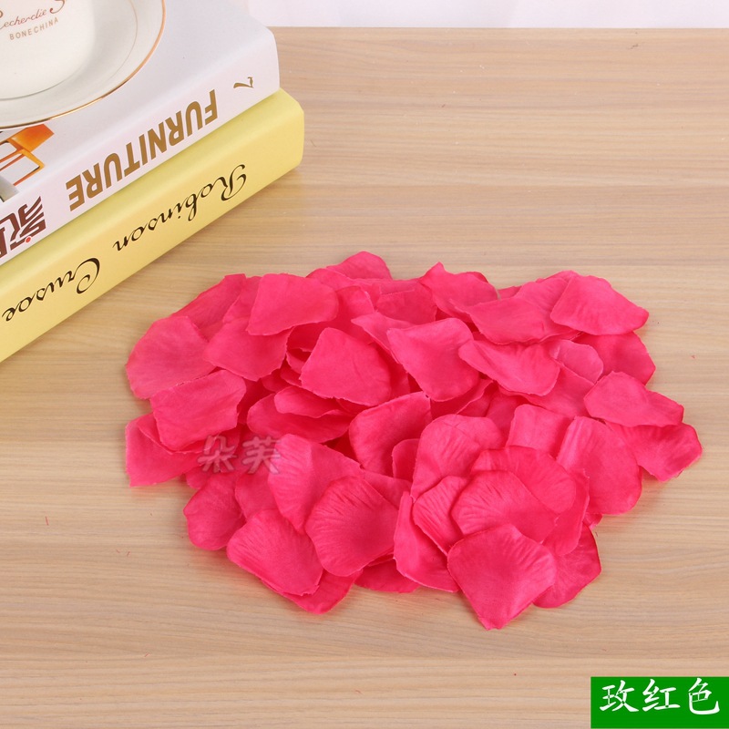 Simulation rose petal false petal wedding birthday creative props wedding room wedding bed atmosphere layout supplies