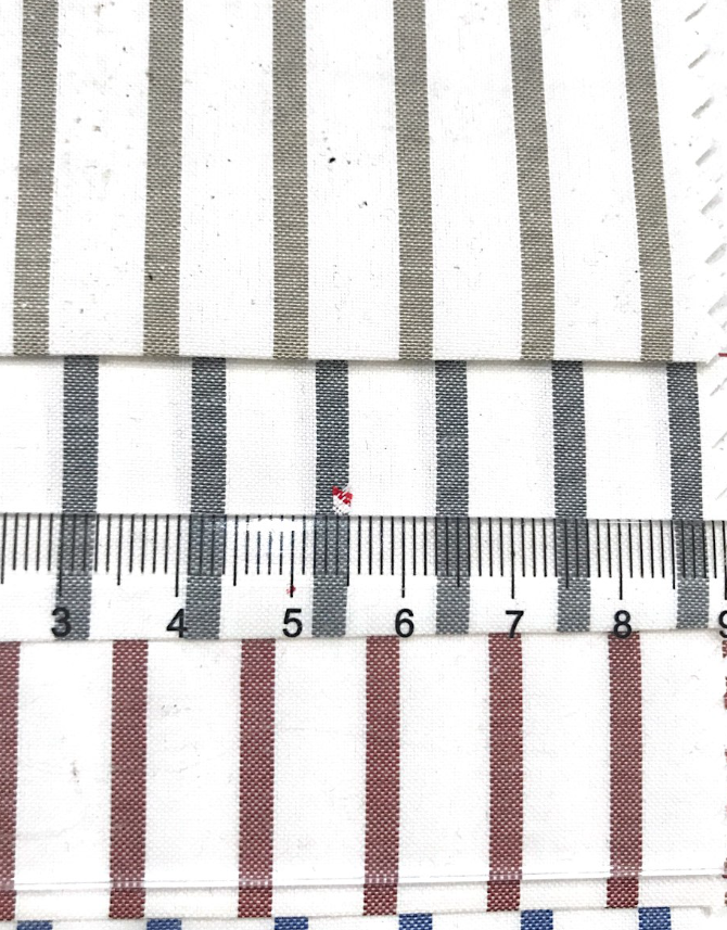 Wide Stripe Shirt Fabric