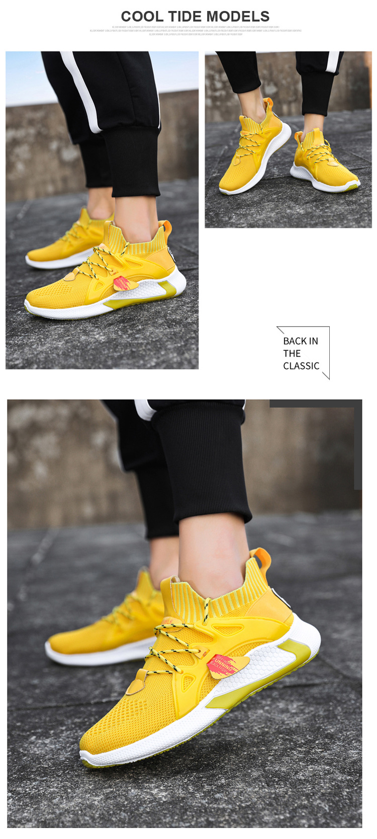 2021 Summer Men Shoes Korean Version of Fashion Casual  Breathable Light Sports Shoes Cross-border Supply Tide Shoes