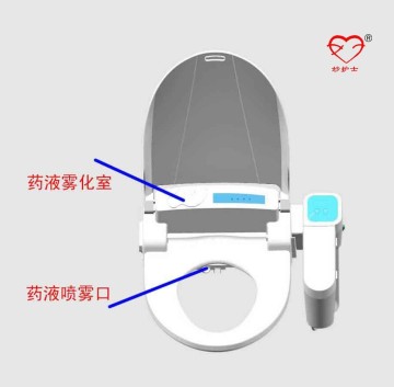 2015 New Electrinic Fumigating Hydropthic Toilet Bidet