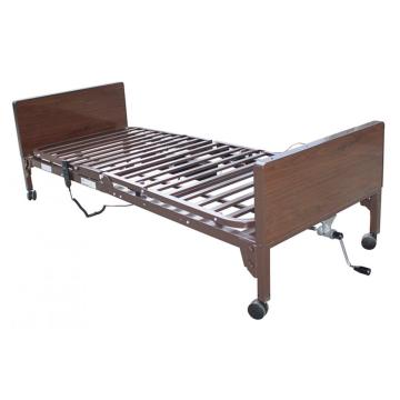 Semi electric hospital bed for patients