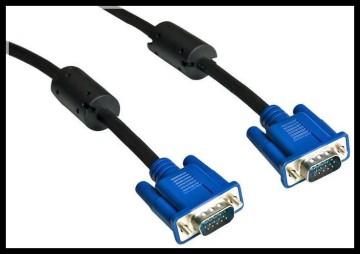 High quality Rohs VGA cable wholesale gold-plated/nickel plated M/M VGA cables