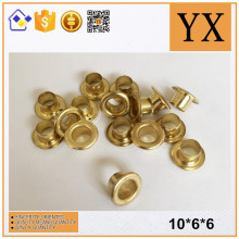 Brass grommets eyelets for clothing in Canada market