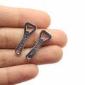 Metallic Bottle Opener letter I Love You Alloy Charms for DIY Craft Ornament Pendants Jewelry Making