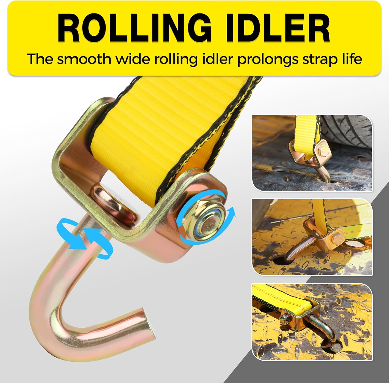 Сцяжкі для колаў11 Wheel Tie Downs11