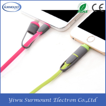 fast speed usb charging data cable 2 in 1 usb cable